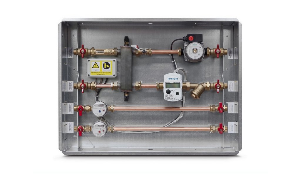 Compensator satellite module for water and energy metering