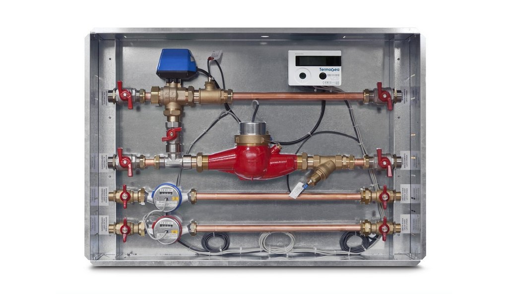 Modulo satellite High completo per la contabilizzaione di acqua ed energia