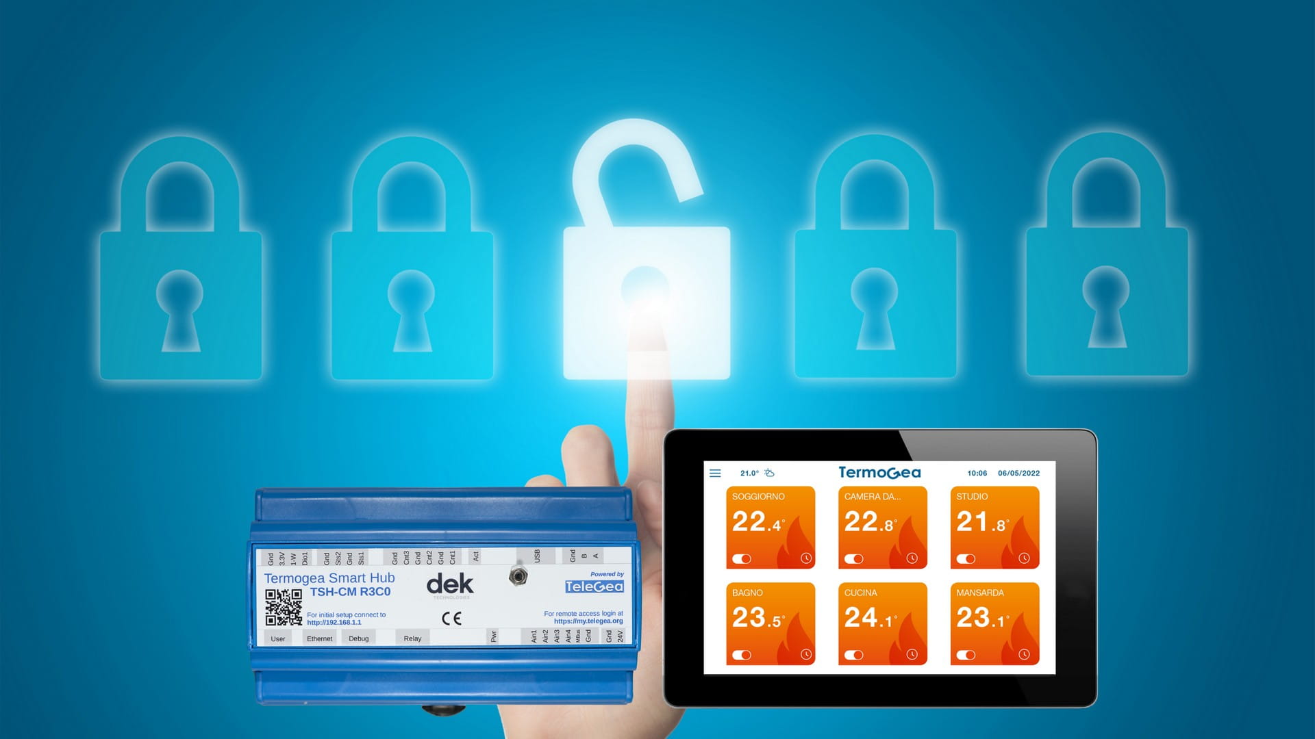 Controllo digitale unità fancoil.