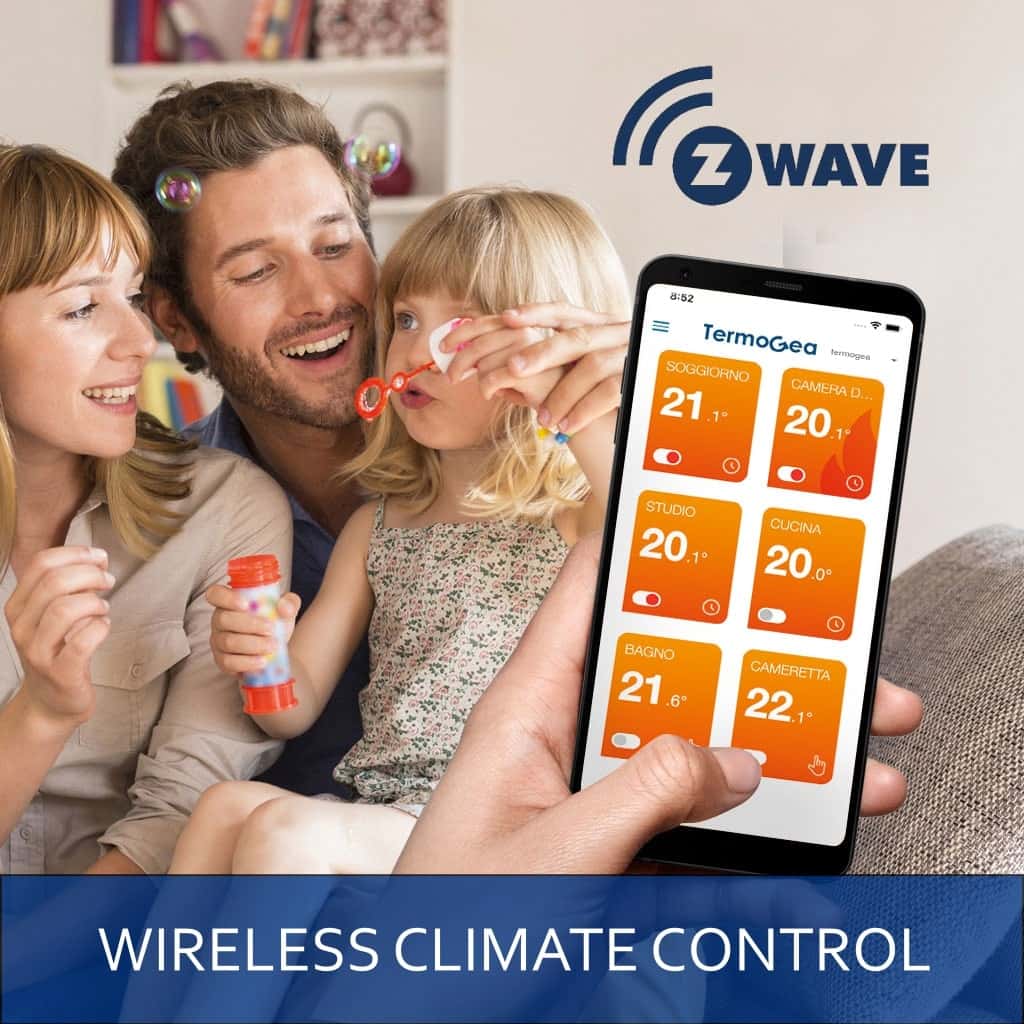 Smart room climate control of wireless systems.