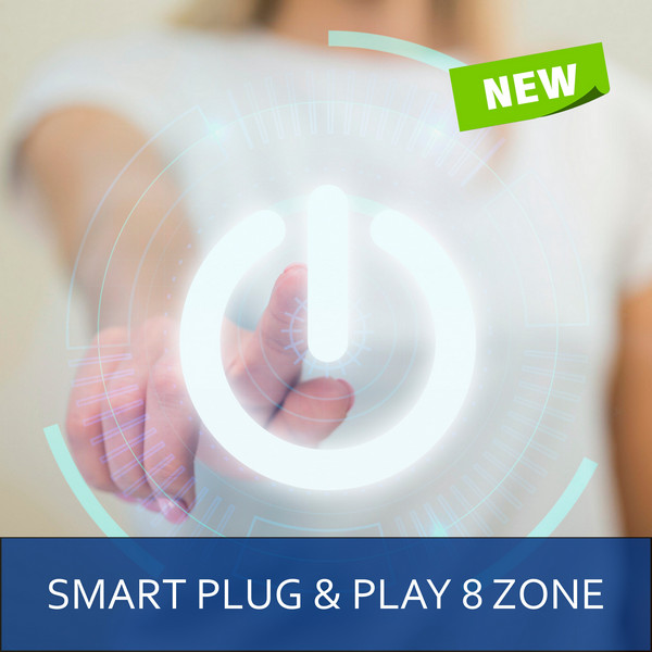 Termoregolazione Plug & Play 8 zone.