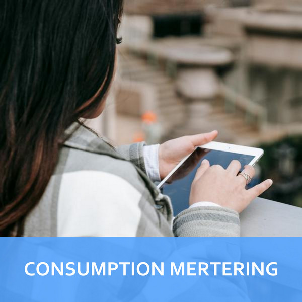 Consumption metering.